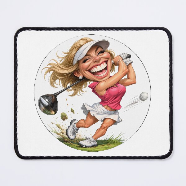 Item preview, Woman Golfer designed and sold by ArtShare.