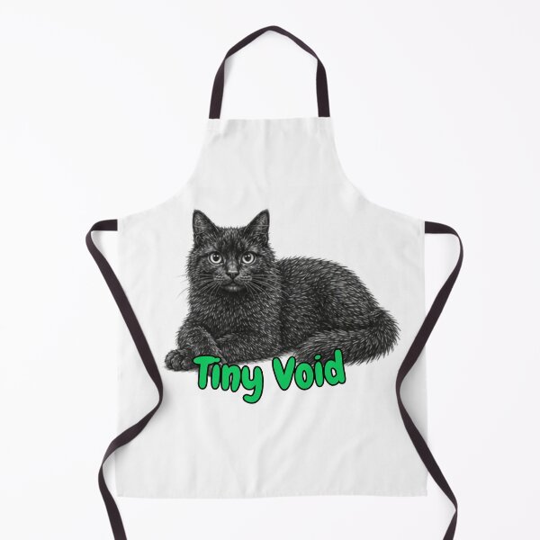 Item preview, Tiny Void – Cute Fluffy Black Cat Artwork designed and sold by lumar23.