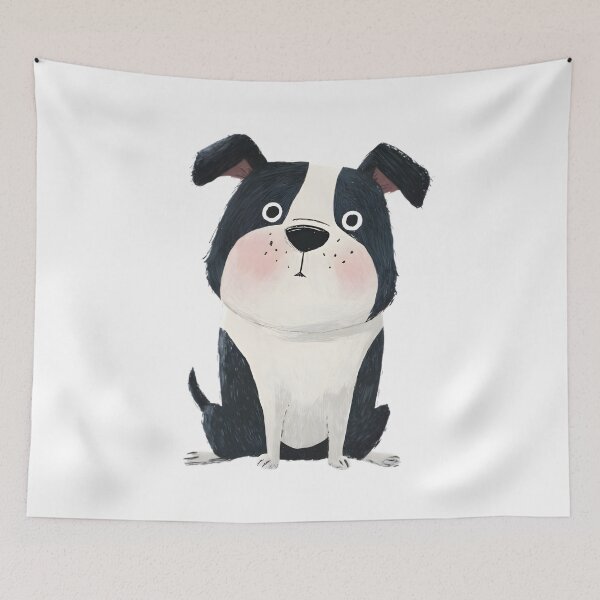 Item preview, Cute Happy Dog designed and sold by Retro Whimsy.