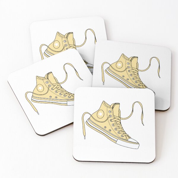 Item preview, Pale banana high tops designed and sold by MickeyEdwards.