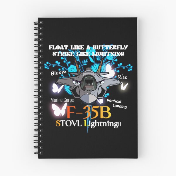 Item preview, Float Like A Butterfly Strike Like Lightning F-35B Litty Anime Jet Art designed and sold by HEROHIRO.