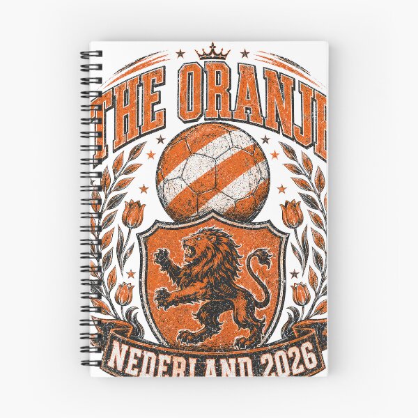 Item preview, The Oranje Nederland 2026 World Cup Soccer T-Shirt designed and sold by KickoffStudio.