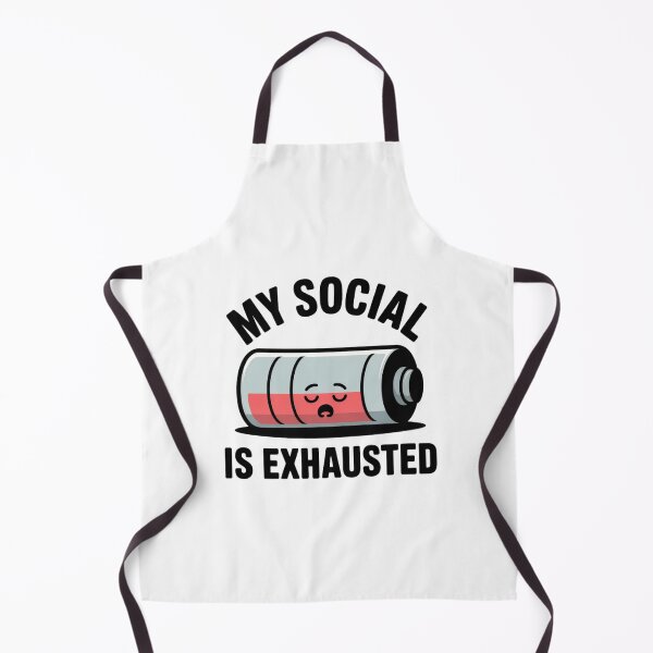 Item preview, Relatable Empty Battery Social Energy Art designed and sold by Mr-wow.