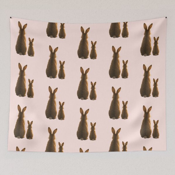 Item preview, Sunset Rabbit Scene designed and sold by inspired-works.