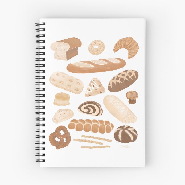 Item preview, Bread Banquet - Different Types of Bread - white background designed and sold by EcoElsa.