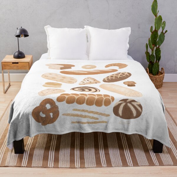 Item preview, Bread Banquet - Different Types of Bread - white background designed and sold by EcoElsa.
