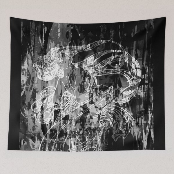 Item preview, ALPHONSE MUCHA ABSTRACTION. BLACK/WHITE. designed and sold by 5hertz.
