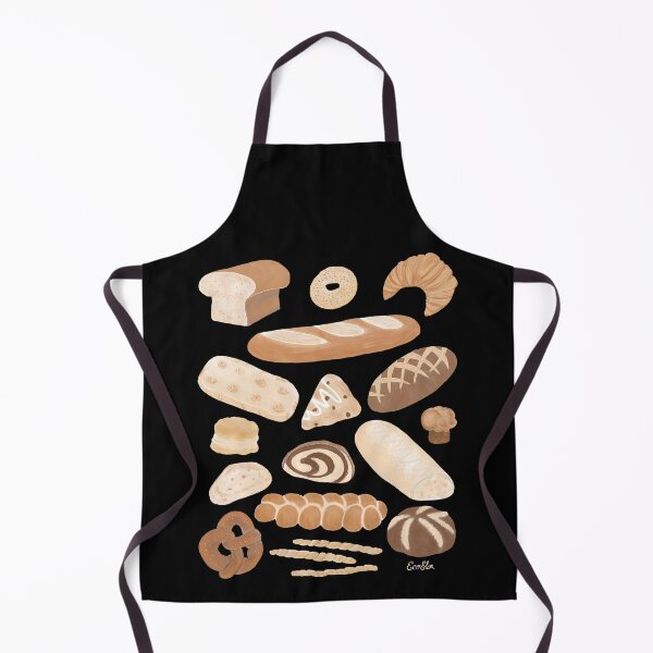 Item preview, Bread Banquet - Different Types of Bread - black background designed and sold by EcoElsa.