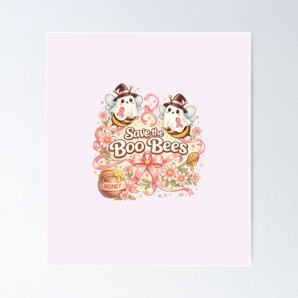 Item preview, Save the Boo Bees designed and sold by AshandAura.