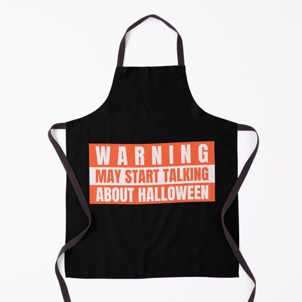Item preview, Warning May Start Talking About Halloween designed and sold by TeePartyHost.