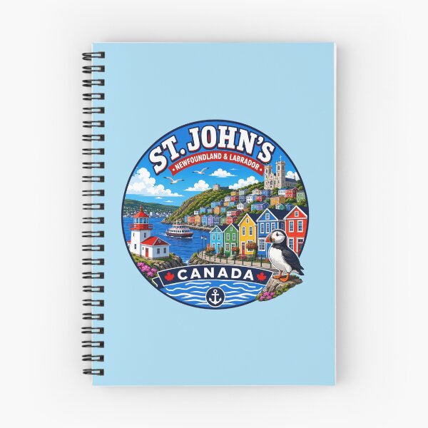 Item preview, St. John's, Newfoundland, Canada Coastal Harbor designed and sold by Myra365Art.