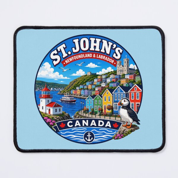 Item preview, St. John's, Newfoundland, Canada Coastal Harbor designed and sold by Myra365Art.