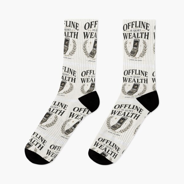 Item preview, Offline Is Quiet Wealth designed and sold by Kupeliemre.