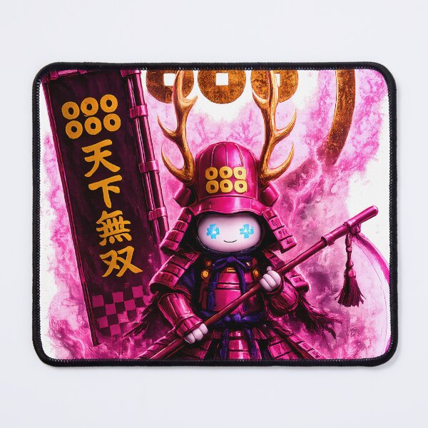 Item preview, Sanada Yukimura Chibi Ghost Samurai Cute Kawaii Japanese Warrior Pixel Art designed and sold by Japan-Ink-Art.