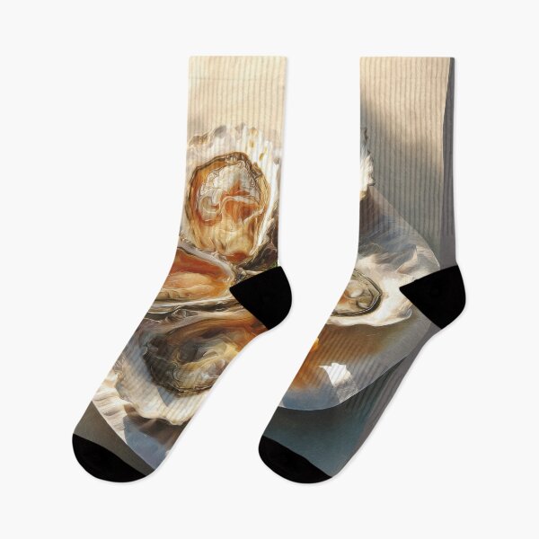 Item preview, Golden Oysters and Lemon in Morning Light designed and sold by Shannon Hilson.