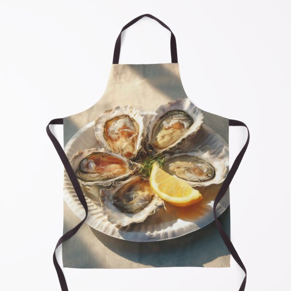Item preview, Golden Oysters and Lemon in Morning Light designed and sold by Shannon Hilson.