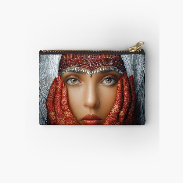 Item preview, Elegant Portrait of a Woman in Traditional Attire designed and sold by Artessie.