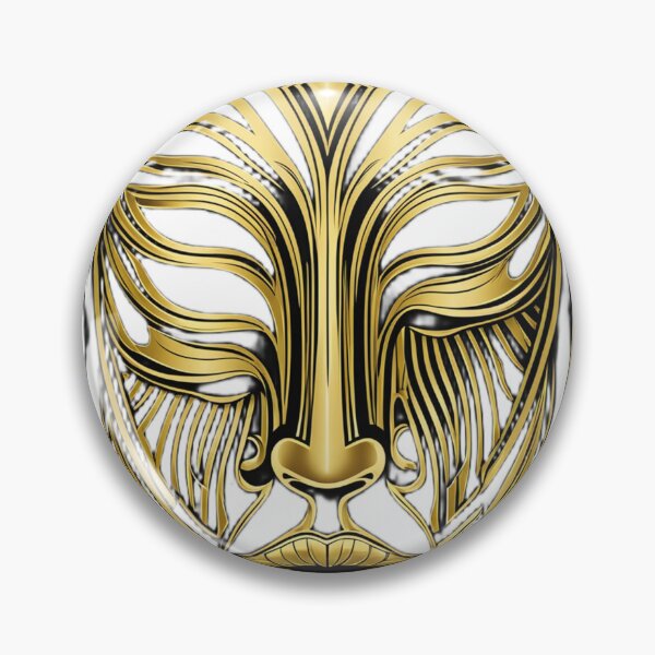 Item preview, MEMORA V2 Ancient Gold Mask | Futuristic Tribal Face Design PNG designed and sold by Memora405.