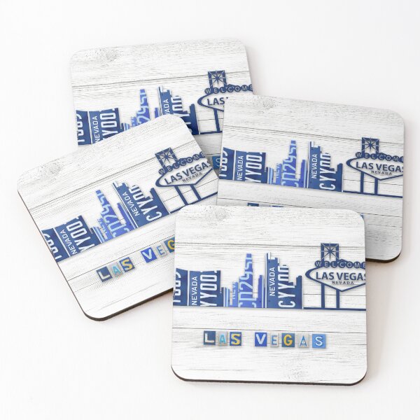 Item preview, Las Vegas License Plate Skyline 01 designed and sold by Elisabeth Lucas.