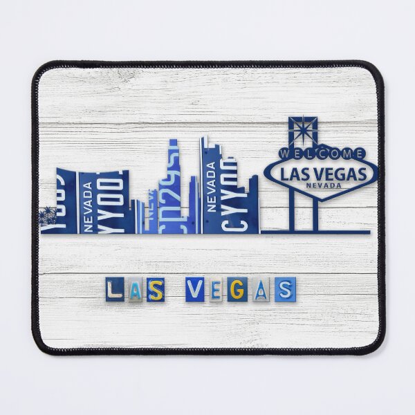 Item preview, Las Vegas License Plate Skyline 01 designed and sold by Elisabeth Lucas.