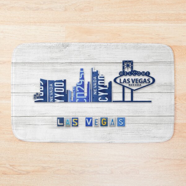 Item preview, Las Vegas License Plate Skyline 01 designed and sold by Elisabeth Lucas.