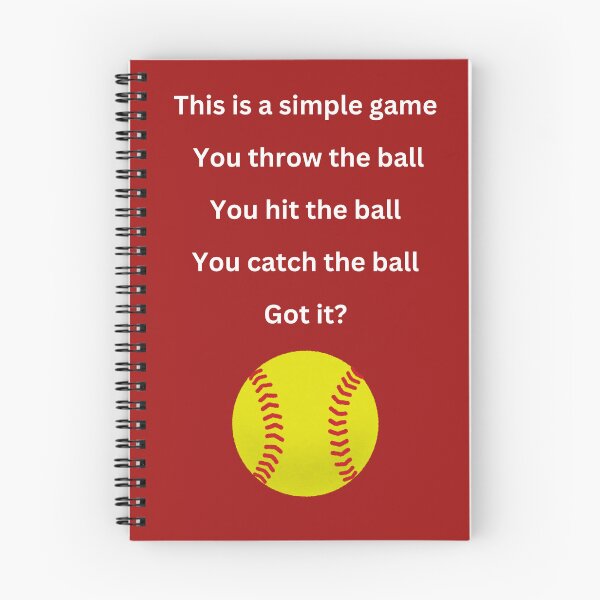Item preview, This is a simple game - Softball designed and sold by Sonofwilliam.