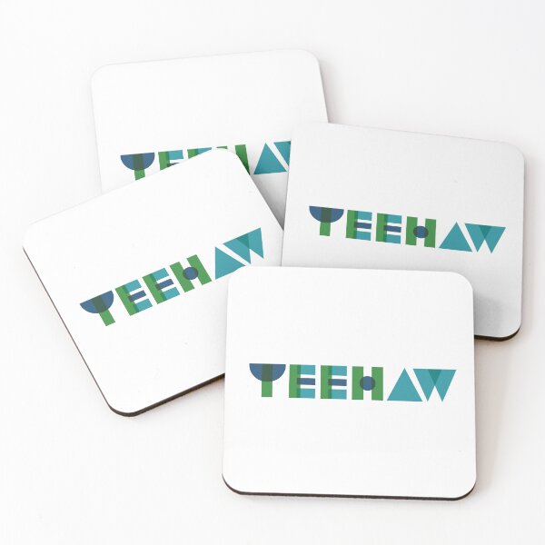 Item preview,  YeeHaw Geometric Typography Art designed and sold by CLCCdesigns.