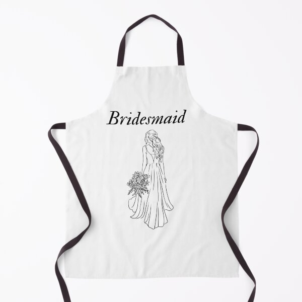Artikelvorschau, Elegantes A-Linien-Kleid für Brautjungfern mit Print entworfen und verkauft von EverAfterPrints.