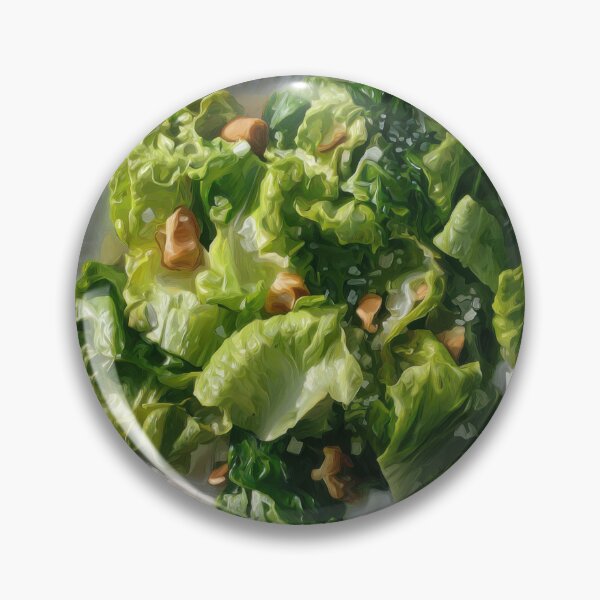 Item preview, Fresh Green Salad with Croutons in Soft Light designed and sold by Shannon Hilson.