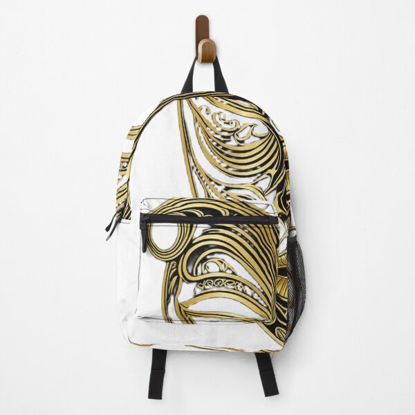 Item preview, Golden Tribal Venetian Mask | Elegant Fantasy Face Design designed and sold by Memora405.