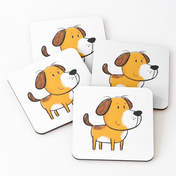 Item preview, Cute Happy Dog designed and sold by Retro Whimsy.