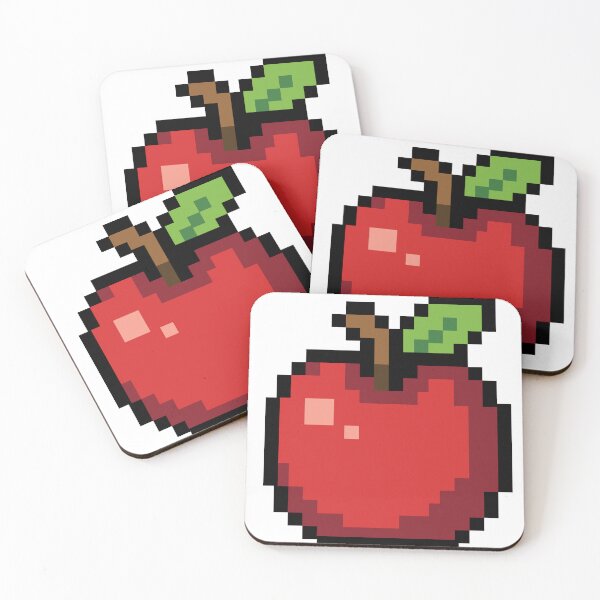 Item preview, Red Apple Pixel Art - 8-Bit Style designed and sold by Emperador-San.
