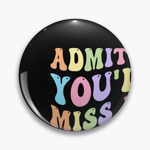Item preview, Admit It You’ll Miss Me This Summer Retro Funny Quote designed and sold by designclub.