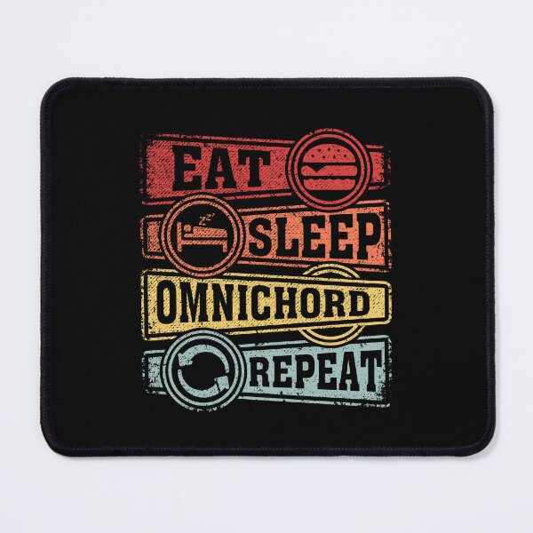 Item preview, Eat Sleep Omnichord Repeat designed and sold by GabbyKash.