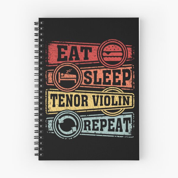 Item preview, Eat Sleep Tenor violin Repeat designed and sold by GabbyKash.
