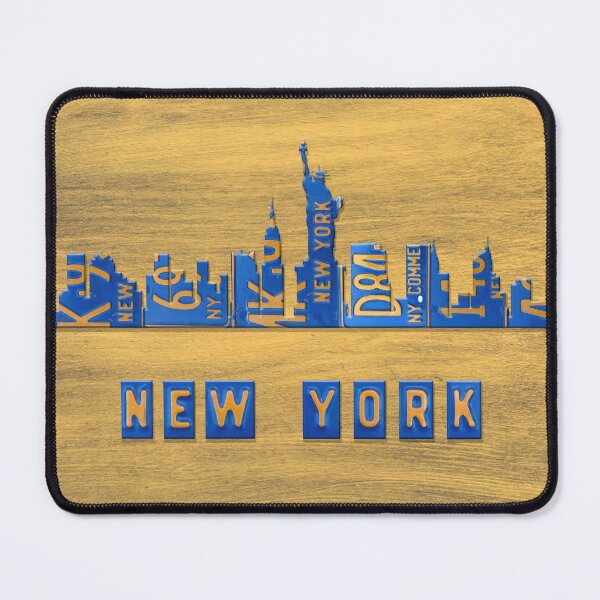 Item preview, New York License Plate Skyline 02 designed and sold by Elisabeth Lucas.