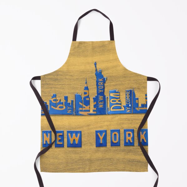 Item preview, New York License Plate Skyline 02 designed and sold by Elisabeth Lucas.