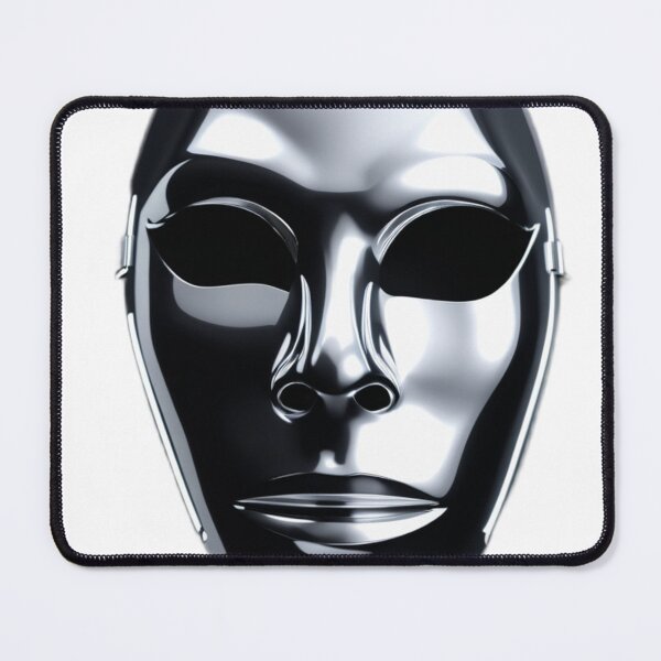 Item preview, Chrome Phantom Mask | Futuristic Metallic Face Design designed and sold by Memora405.