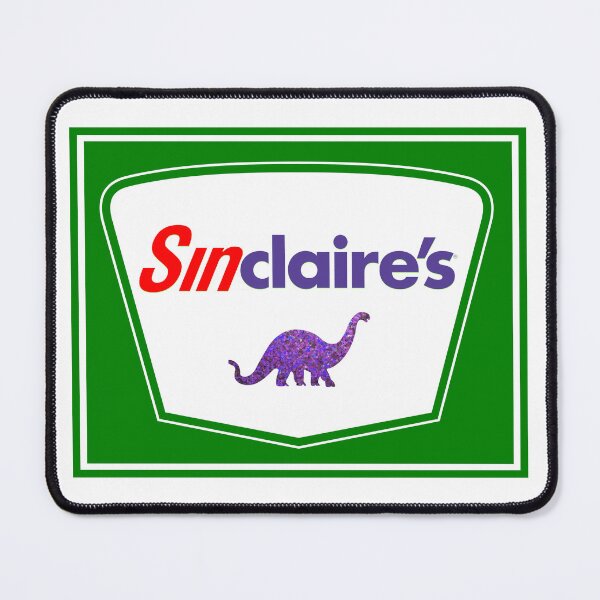 Item preview, Sinclair Dinosaur Meets Claire's Parody designed and sold by Melinda Ozel.