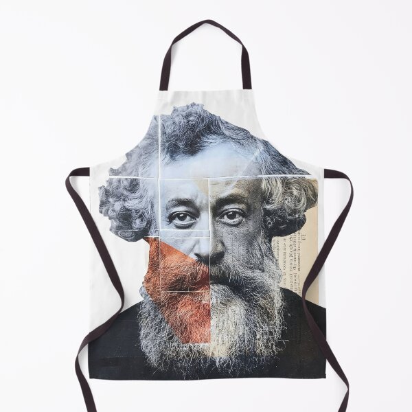Item preview, Jules Verne – Literary Collage Portrait Art Print | Science Fiction Adventure Poster designed and sold by OzzFrequency.