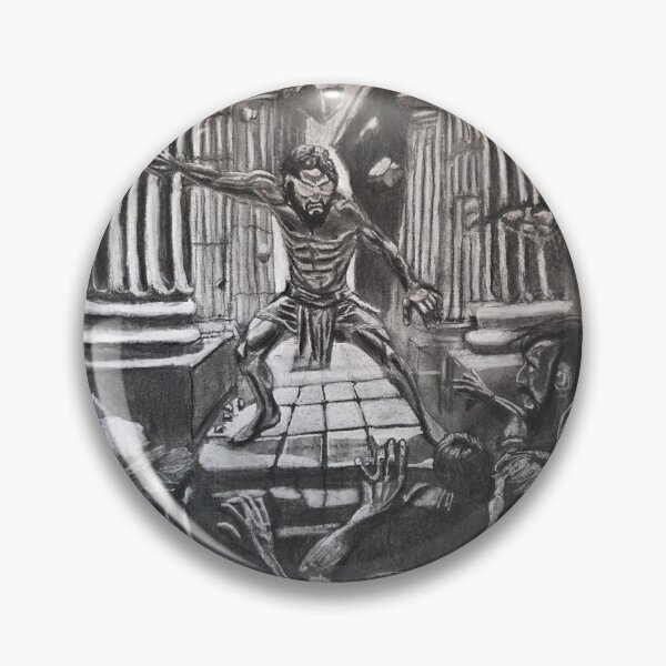 Item preview, Sampson Destroys the Philistine Temple designed and sold by Joshua Cox.