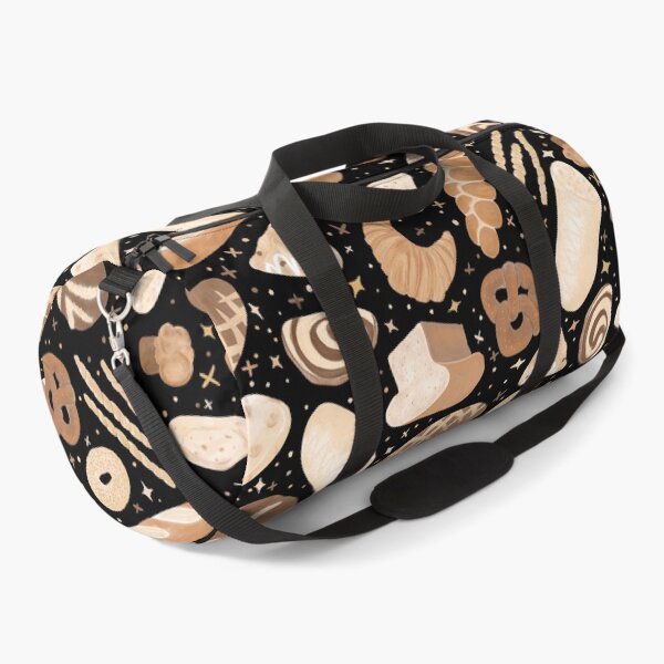 Item preview, Bread Pattern - Different Types of Bread - black background designed and sold by EcoElsa.