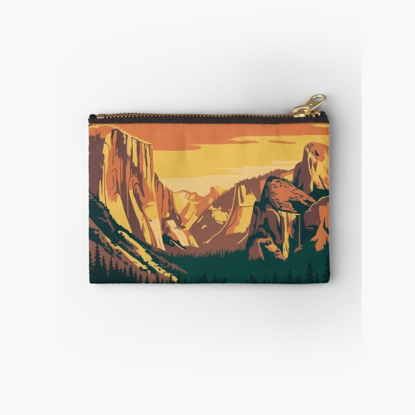 Item preview, Vintage Yosemite Style National Park Poster designed and sold by M&M Lifestyle Hub.