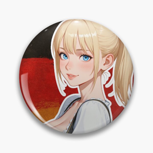 Item preview, German Dirndl Waifu Germany Football World Cup designed and sold by Shirt-Otakus.