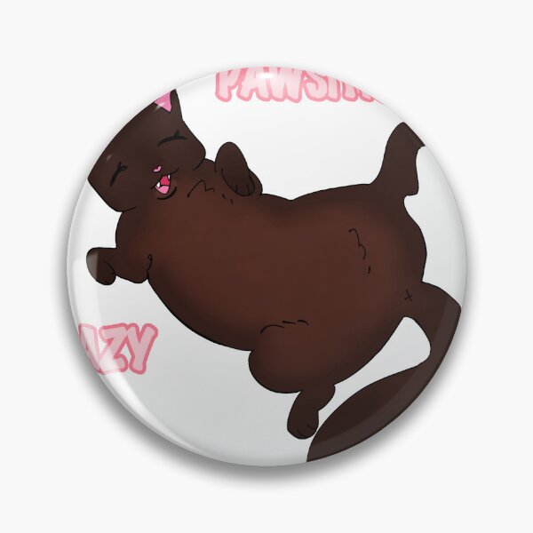Item preview, Pawsitively Lazy Chocolate Cat designed and sold by applezilla.