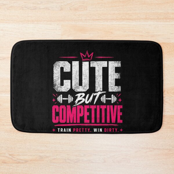 Item preview, Cute But Competitive Gym Girl Tee designed and sold by StoryInCode.
