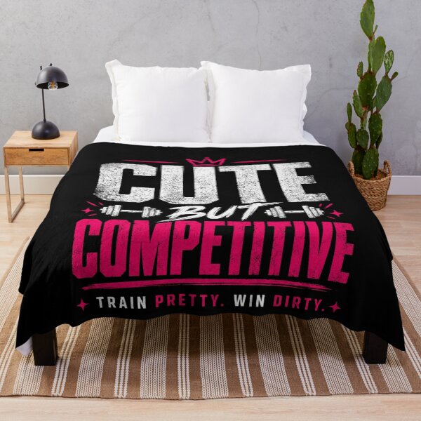 Item preview, Cute But Competitive Gym Girl Tee designed and sold by StoryInCode.