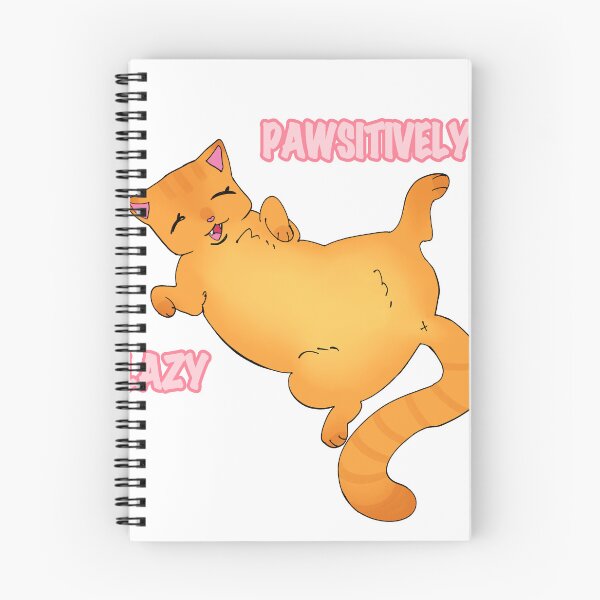 Item preview, Pawsitively Lazy Orange Cat designed and sold by applezilla.