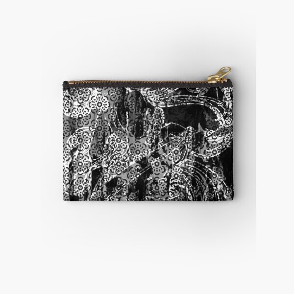 Item preview, ALPHONSE MUCHA FLORAL ABSTRACTION. BLACK/WHITE. designed and sold by 5hertz.