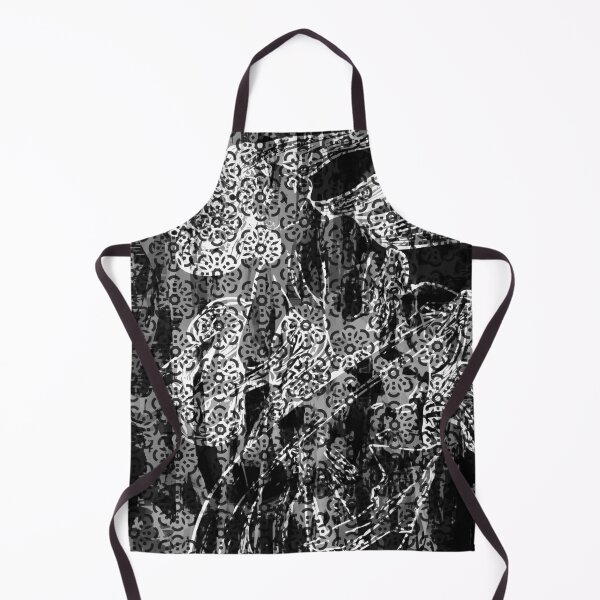 Item preview, ALPHONSE MUCHA FLORAL ABSTRACTION. BLACK/WHITE. designed and sold by 5hertz.